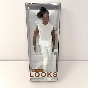 Barbie Signature Looks Model #4 Ken Doll AA Braids Made To Move NEW NRFB READ